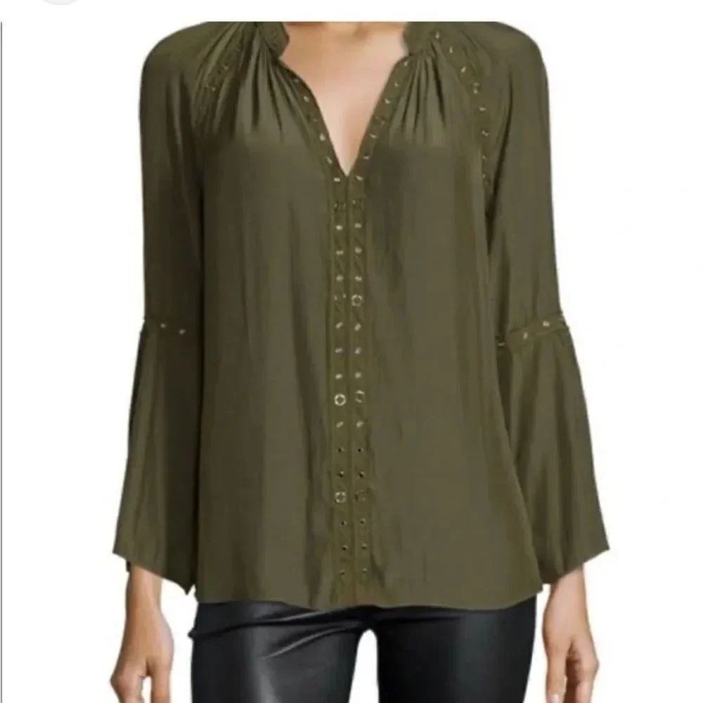 Ramy Brook Olive Blouse